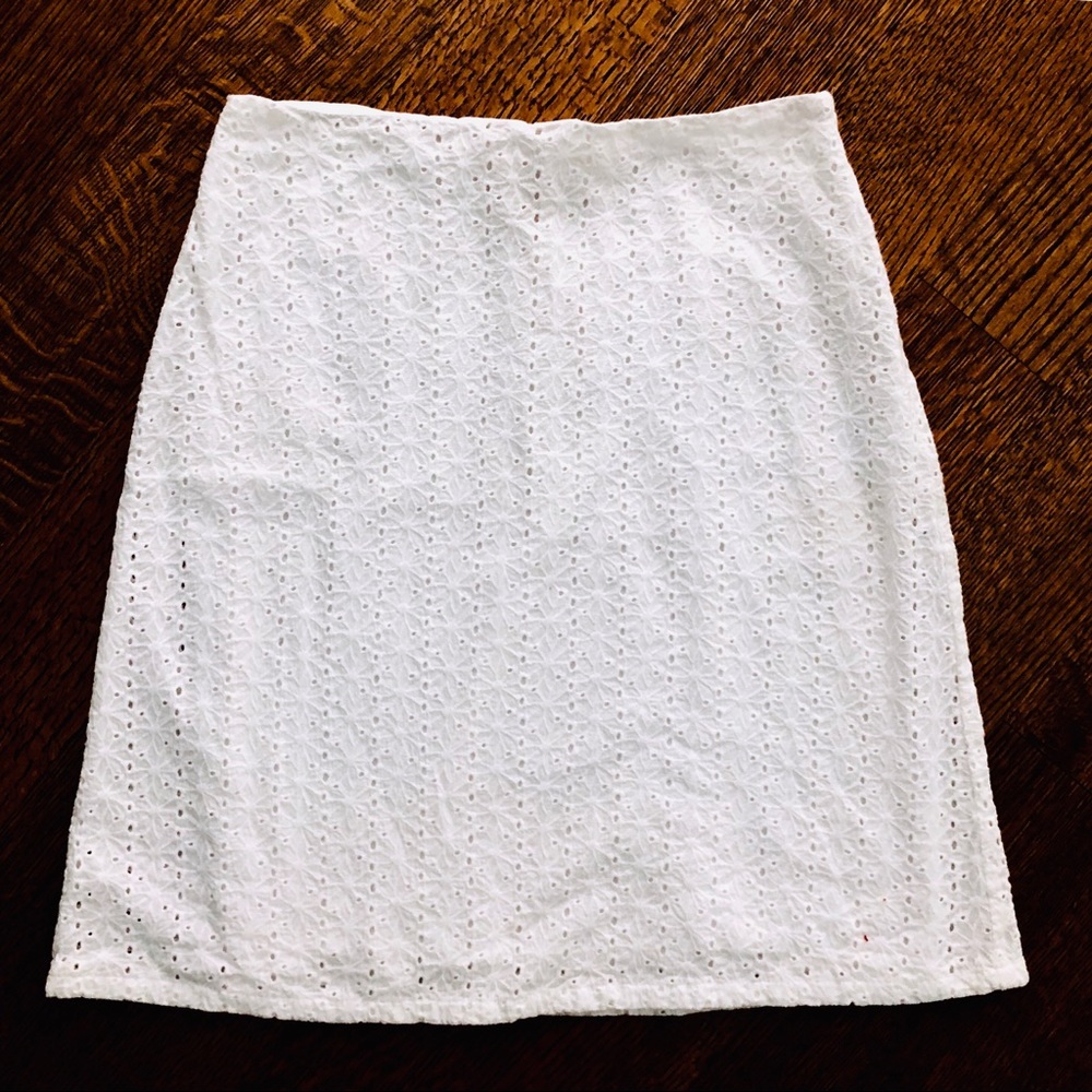 Michael Kors Lace Eyelet Skirt